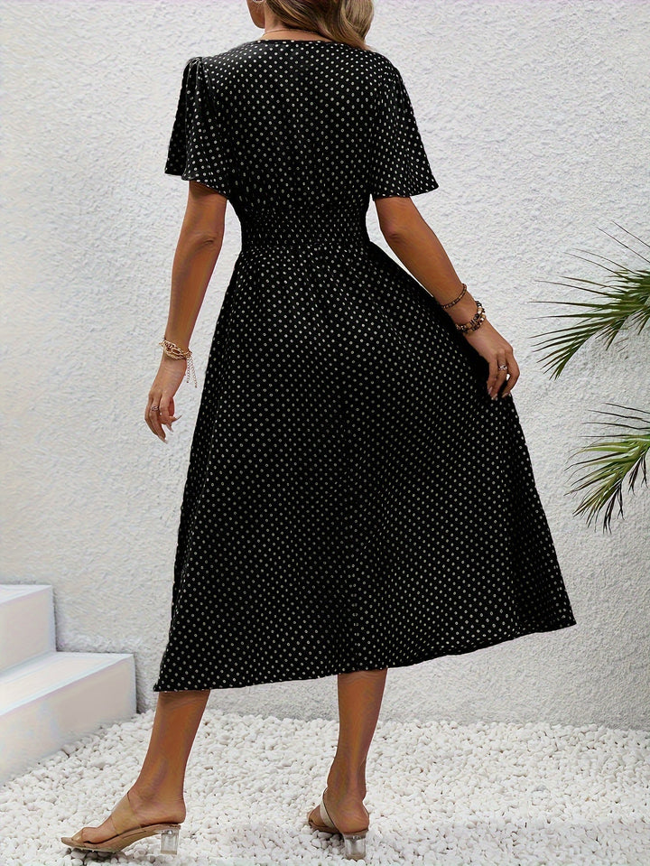 Caterina | Abito Elegante Pois Élisa