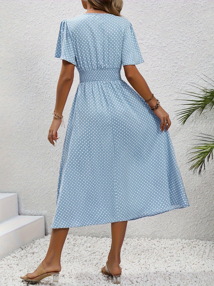Caterina | Abito Elegante Pois Élisa