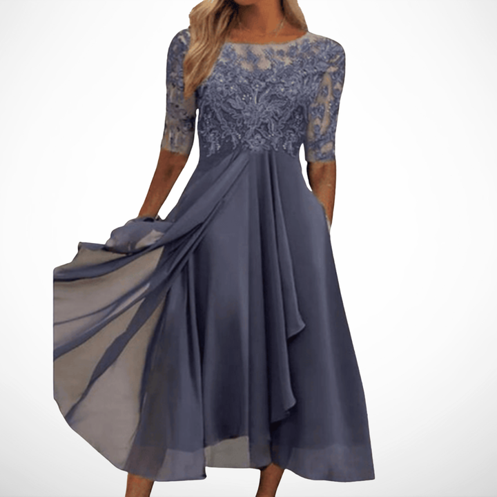 Gabriella | Abito Eleganza Pizzo Léa