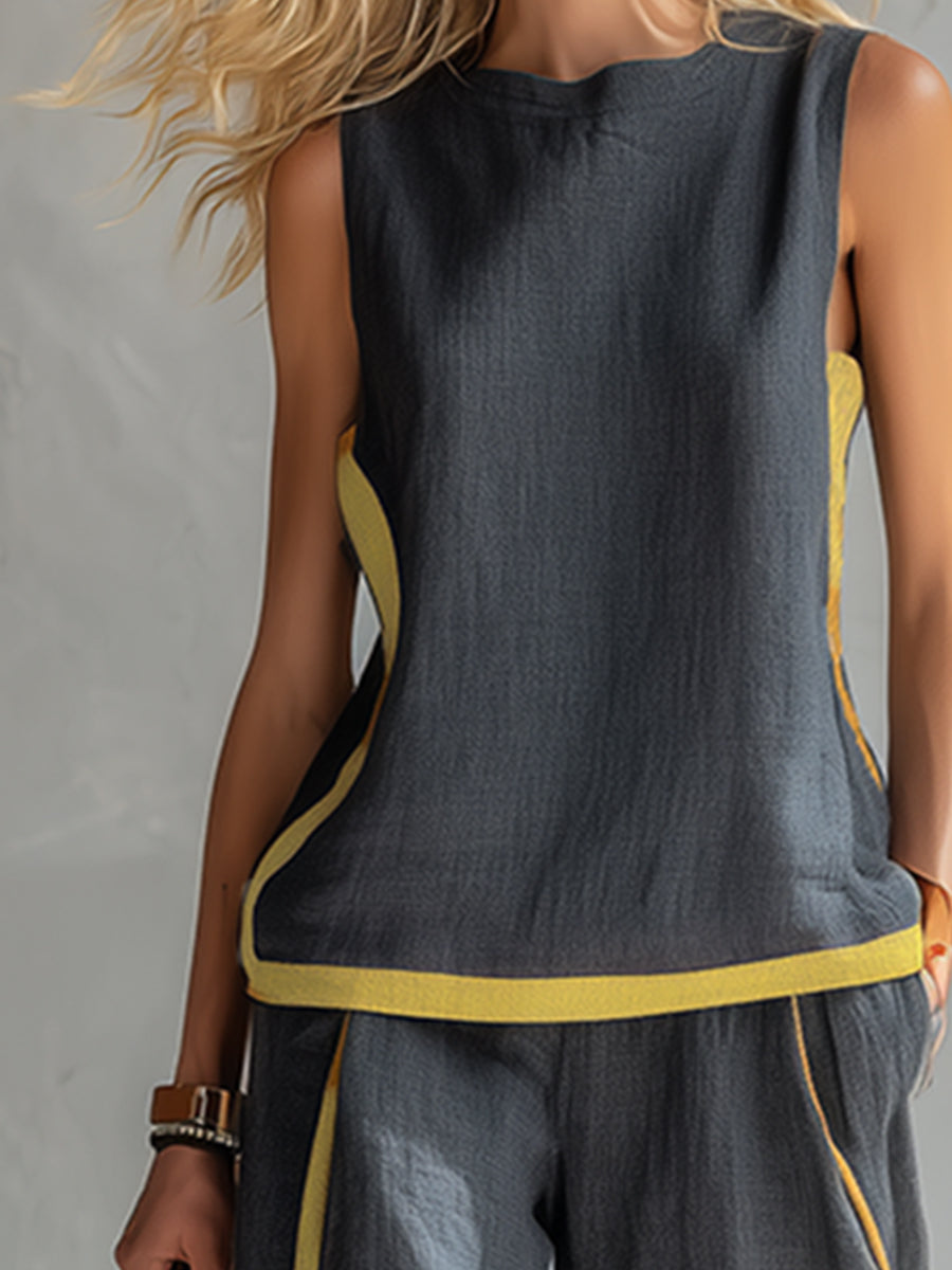 Giorgia - Leila | Set Elegante in Cotone e Lino