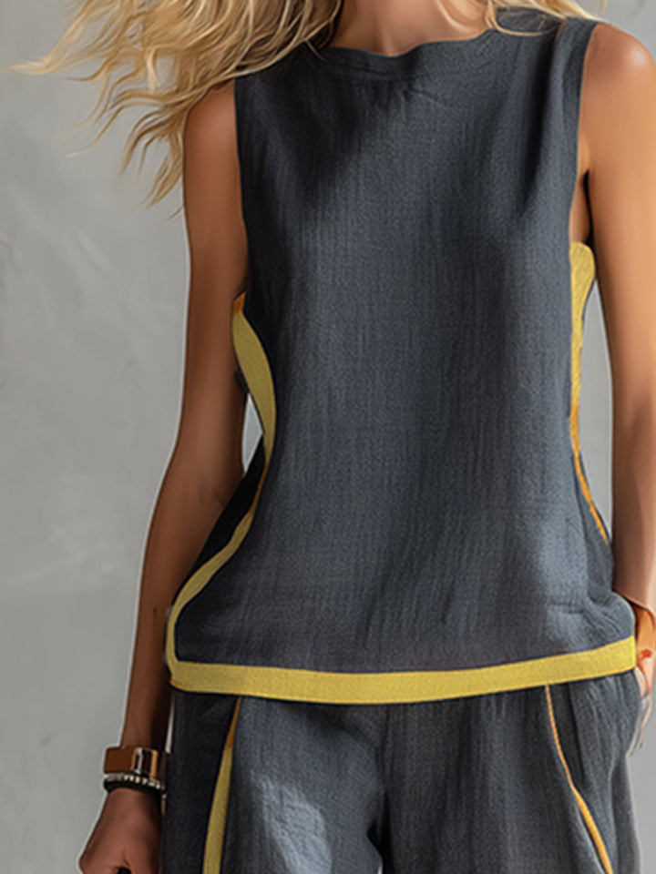 Giorgia - Leila | Set Elegante in Cotone e Lino
