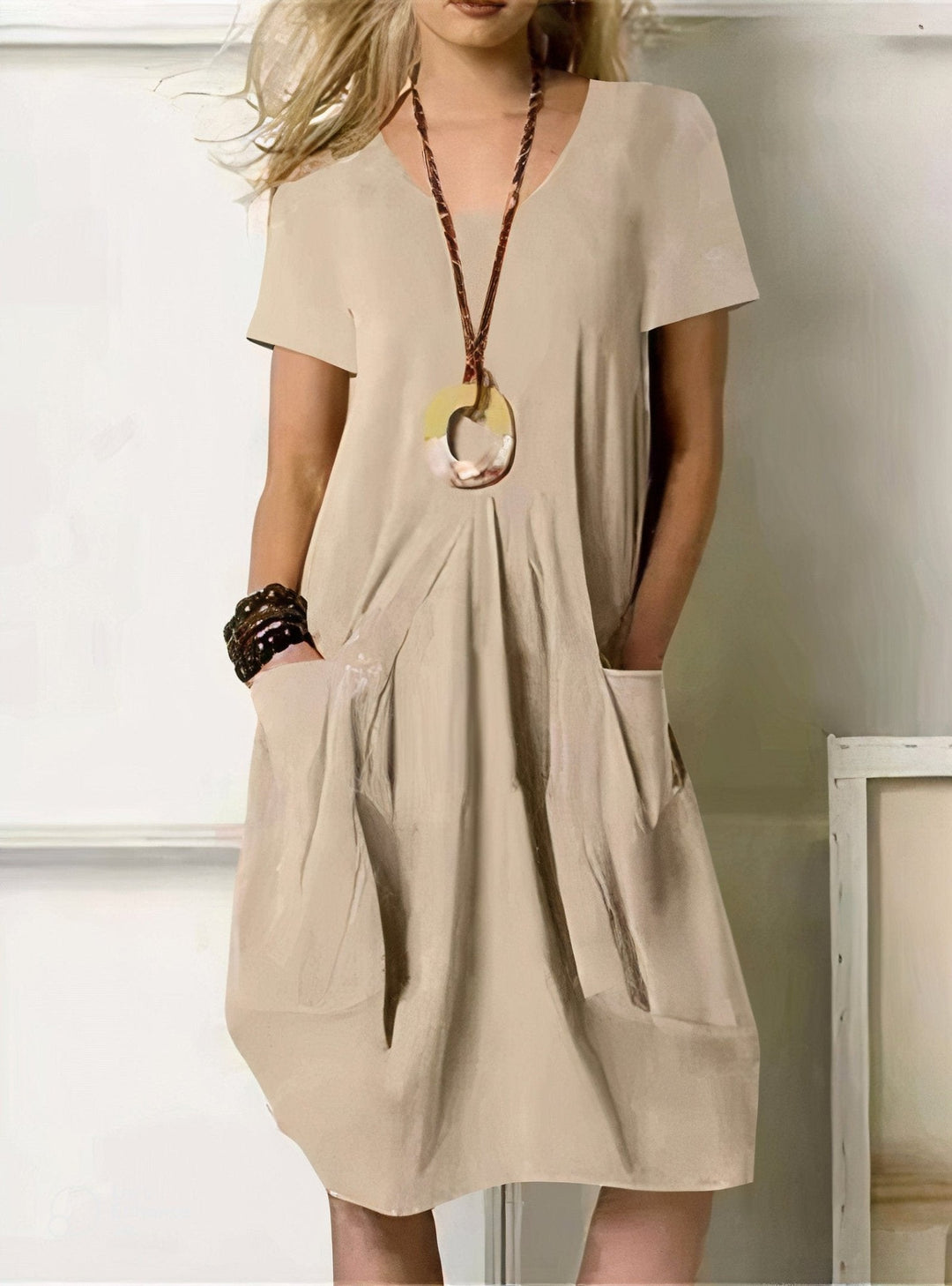 Oriane™ | Abito Maxi Casual Fluido