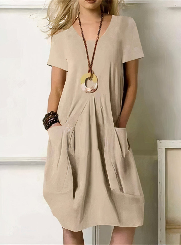 Oriane™ | Abito Maxi Casual Fluido