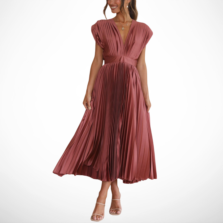 Carla | Abito Elegante Plisettato