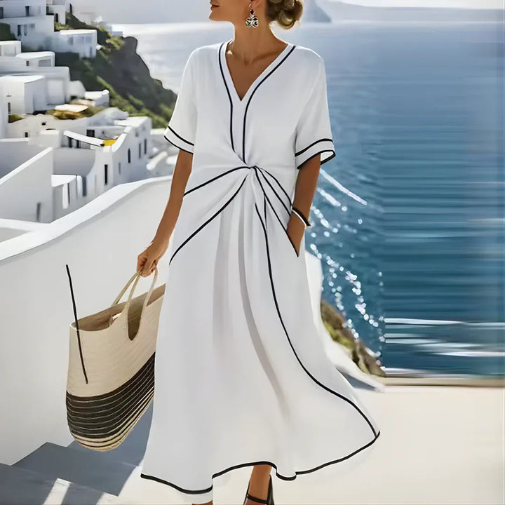Noorani™ Abito Elegante e Flatterante