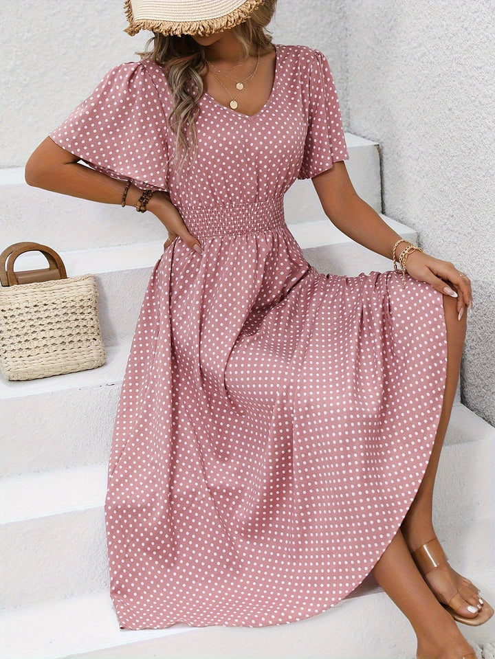 Caterina | Abito Elegante Pois Élisa