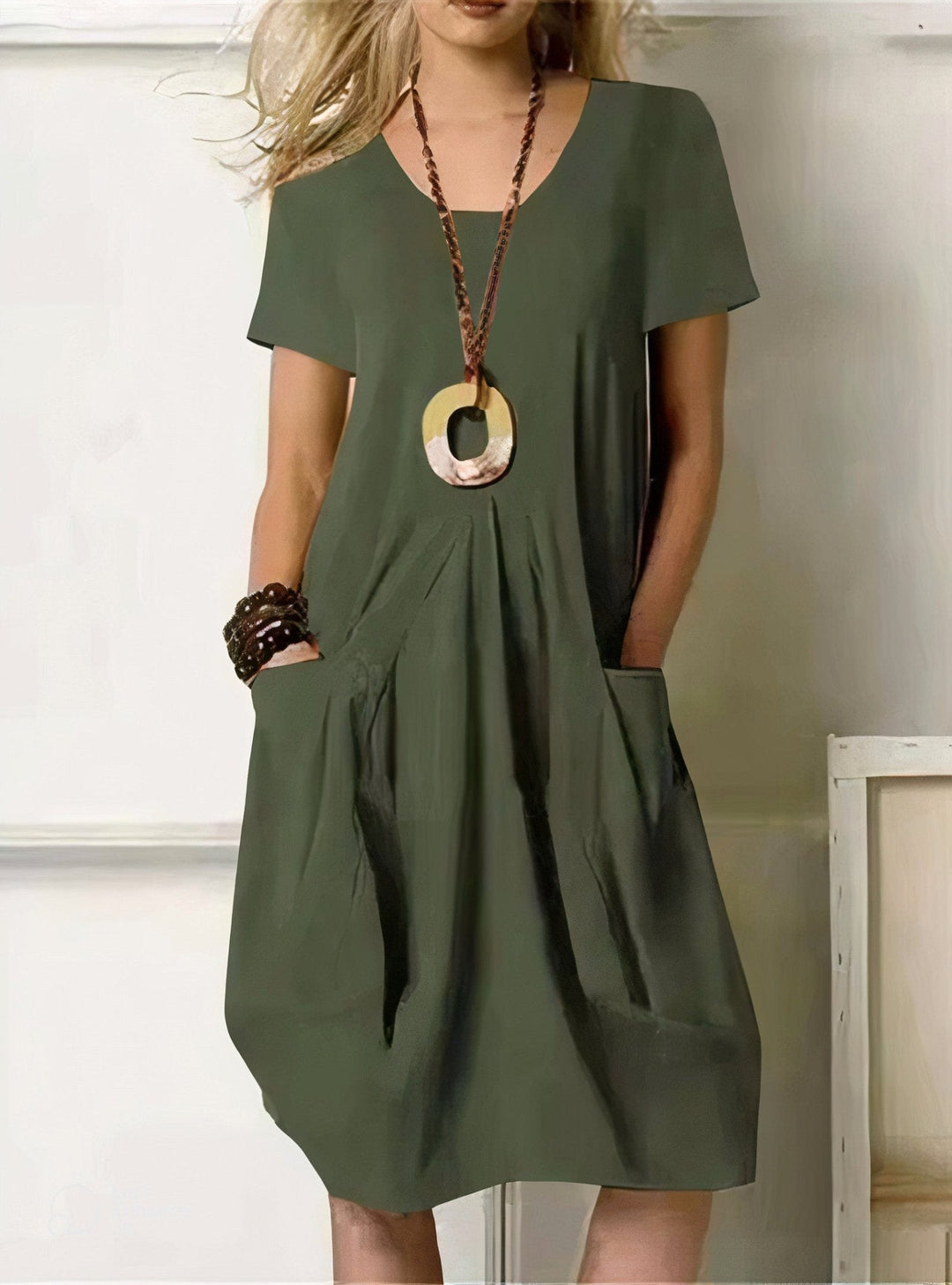 Oriane™ | Abito Maxi Casual Fluido