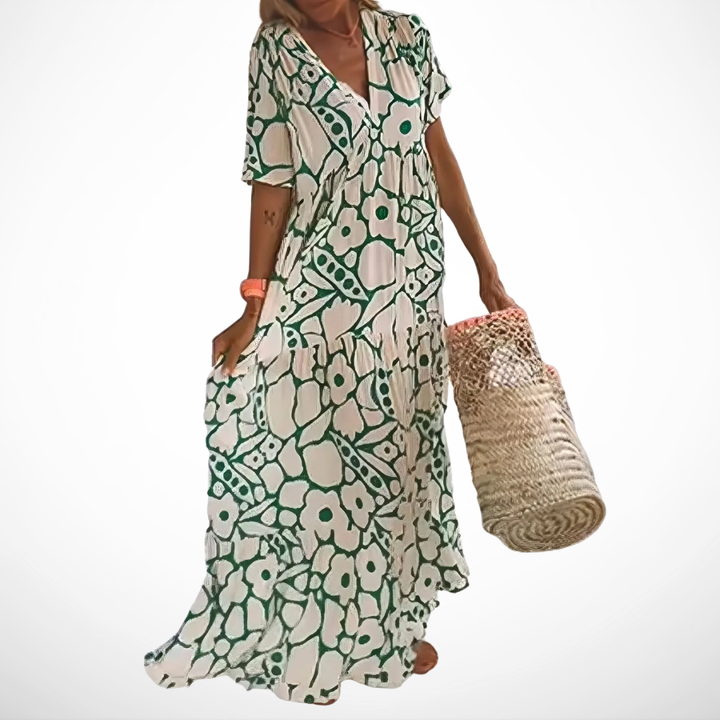 Valentina | Abito Maxi Eleganza Naturale