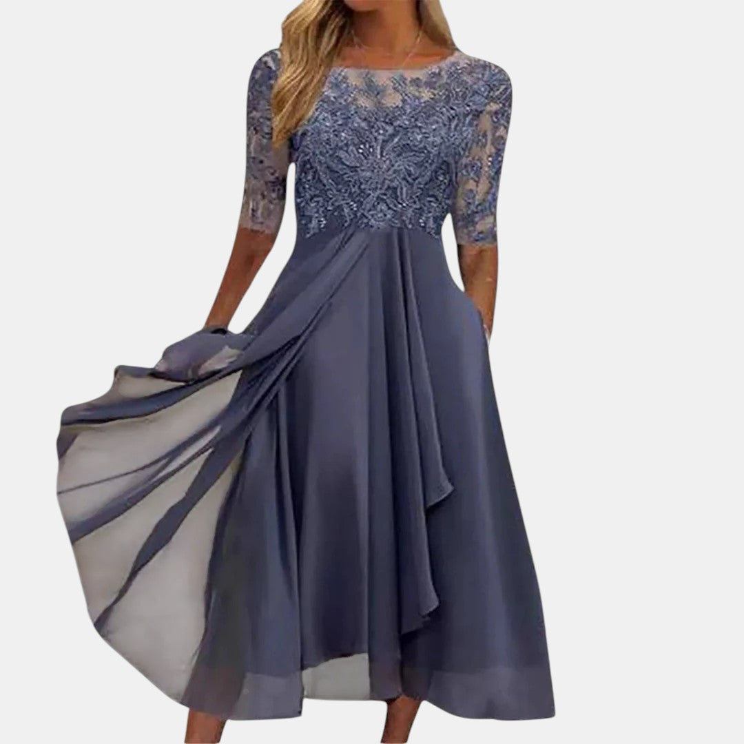 Rhonda™ | Vestito Elegante in Pizzo