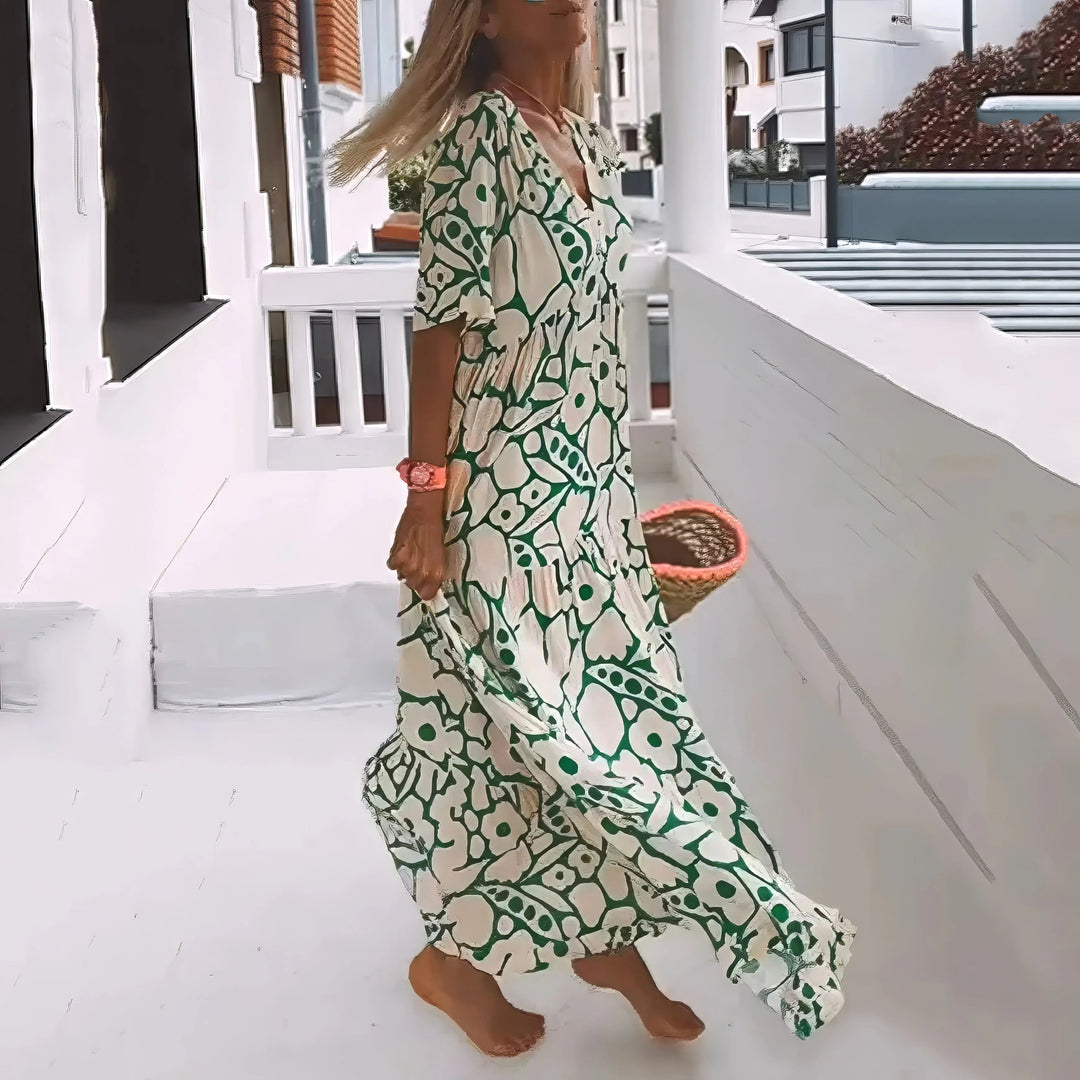 Valentina | Abito Maxi Eleganza Naturale