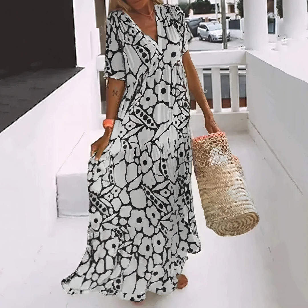 Valentina | Abito Maxi Eleganza Naturale