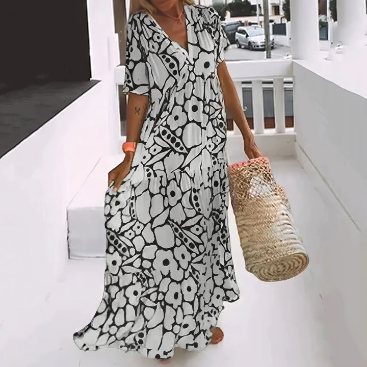 Valentina | Abito Maxi Eleganza Naturale