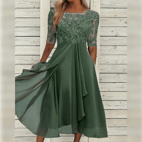 Gabriella | Abito Eleganza Pizzo Léa