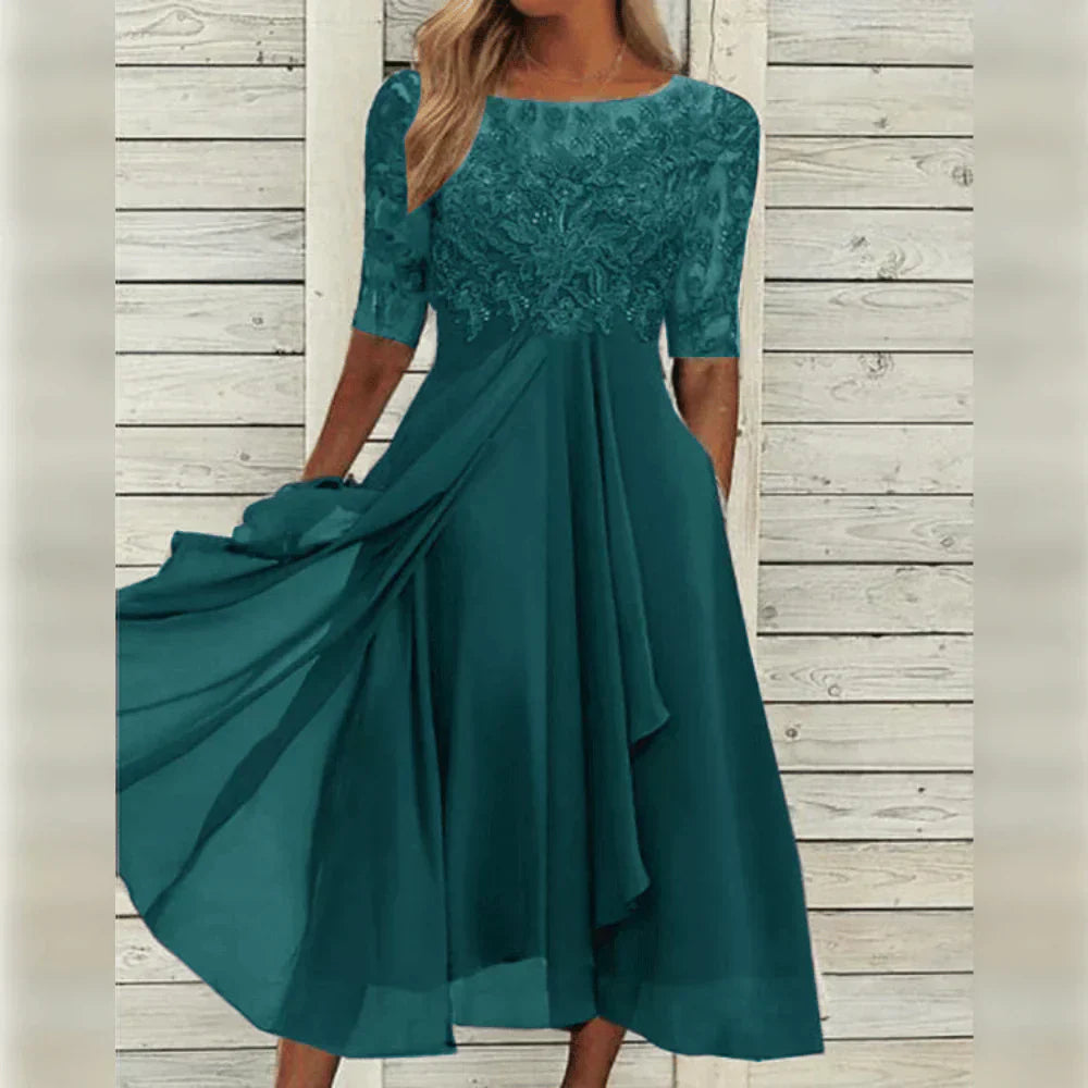 Gabriella | Abito Eleganza Pizzo Léa