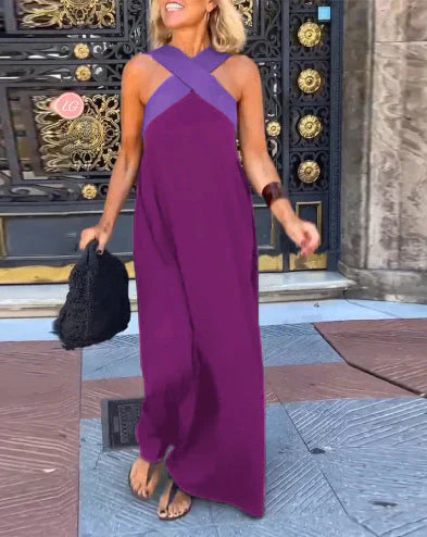 Quirine™ | Abito Maxi con Scollo a V