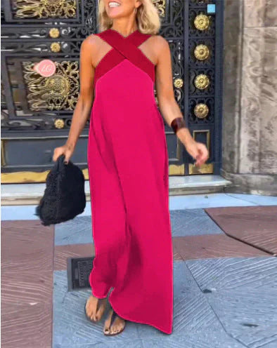 Quirine™ | Abito Maxi con Scollo a V