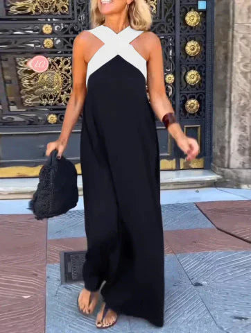 Quirine™ | Abito Maxi con Scollo a V