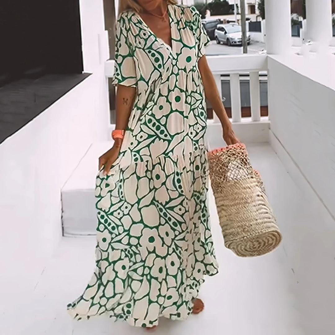 Valentina | Abito Maxi Eleganza Naturale