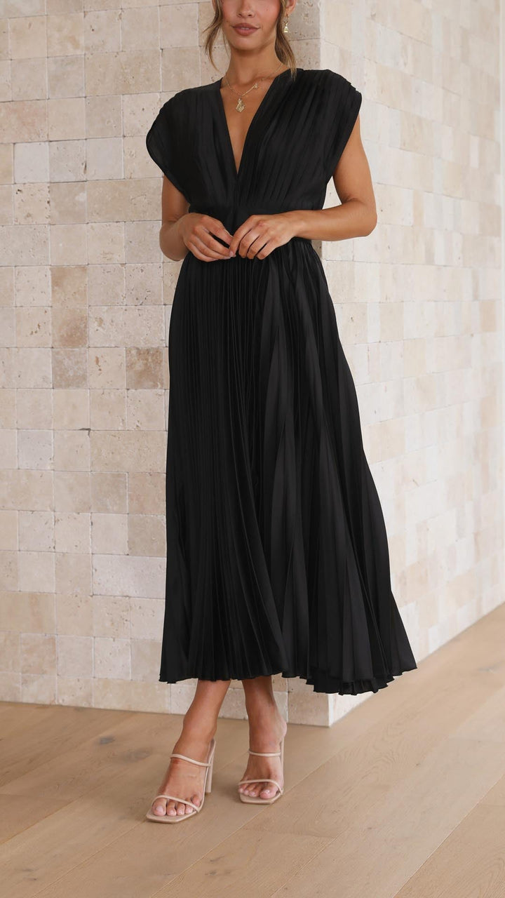 Carla | Abito Elegante Plisettato
