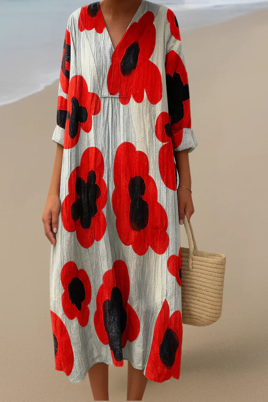 ELARA™ | ABITO MAXI FLORALE