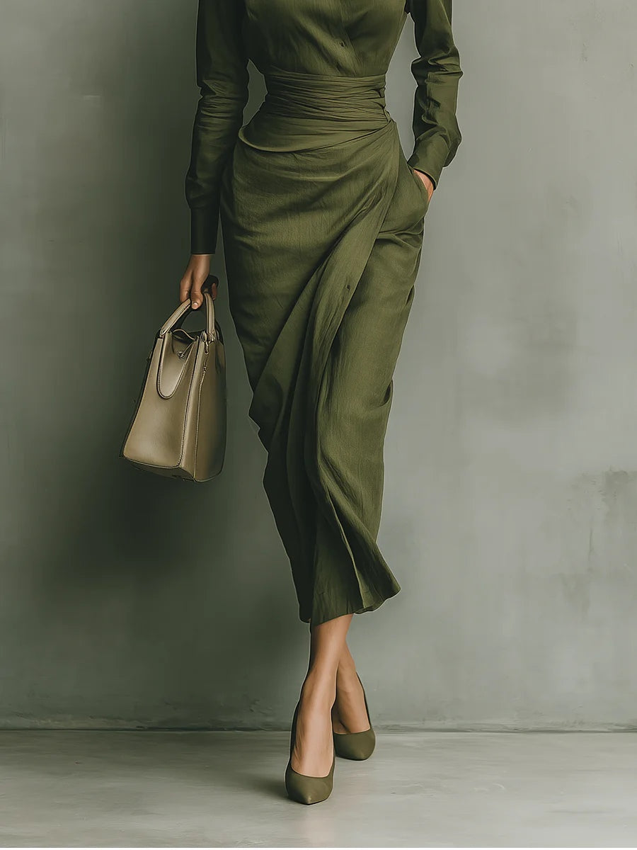 Caterina | Elegante Abito Maxi Fitted