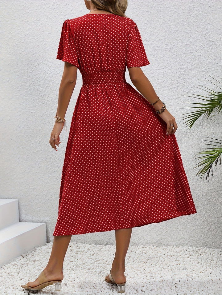 Caterina | Abito Elegante Pois Élisa