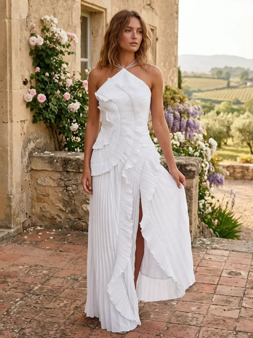 Eleonora | Abito Elegante con Volant