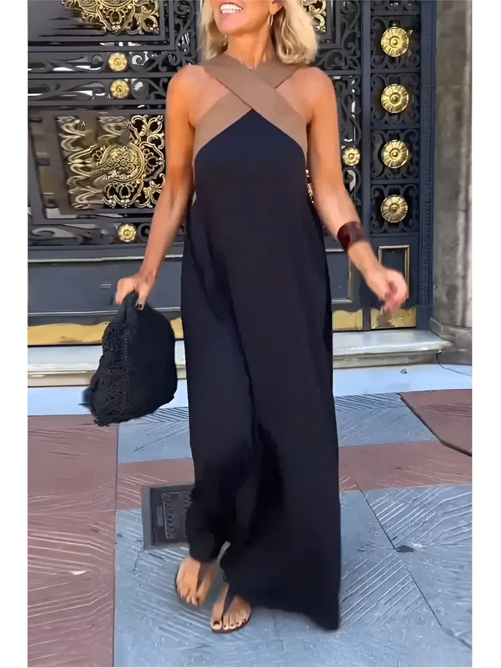 Quirine™ | Abito Maxi con Scollo a V