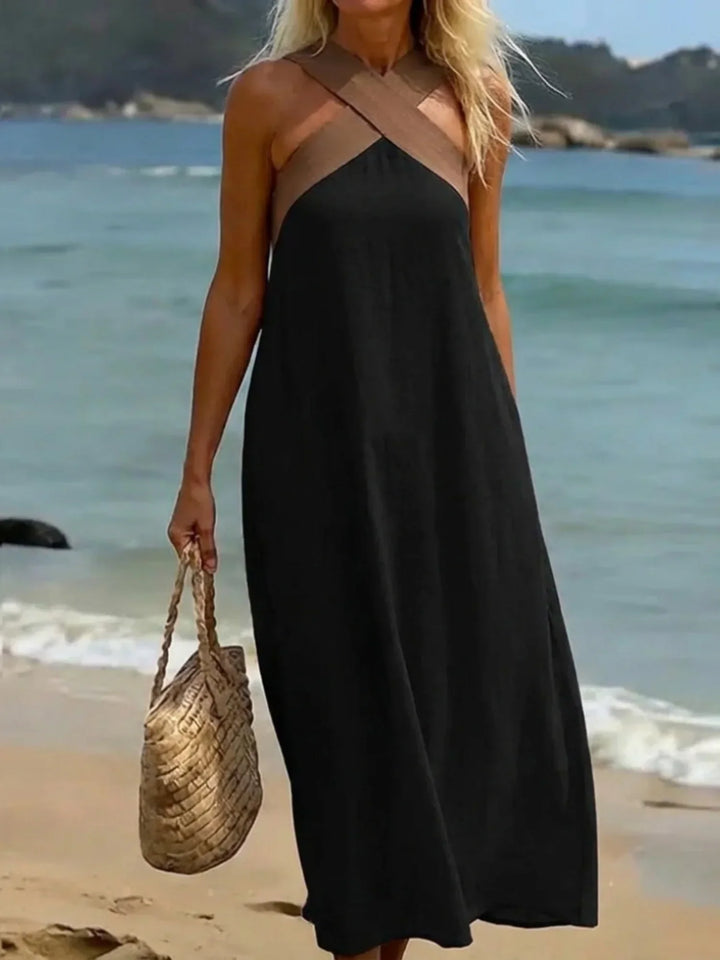 Quirine™ | Abito Maxi con Scollo a V