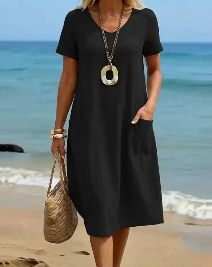 Oriane™ | Abito Maxi Casual Fluido